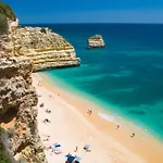 Apartamento T1 Carvoeiro C/Piscina E A 300M Praia