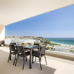 5 Beach View Apartment In Porto De Mos 150 Metres From The Beach!