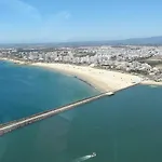 Praia Da Rocha, 17 H, Frontal Sea View, Wonderful Studio, Air Conditioning, Two Pools, Internet, Parking - Jardins Da Rocha By Ig