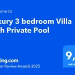 Luxury 3 Bedroom Villa With Private Pool
