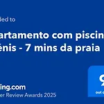 Apartamento Com Piscinas E Tenis - 7 Mins Da Praia