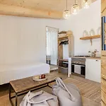 Rustic Cabin With Pond And Deck